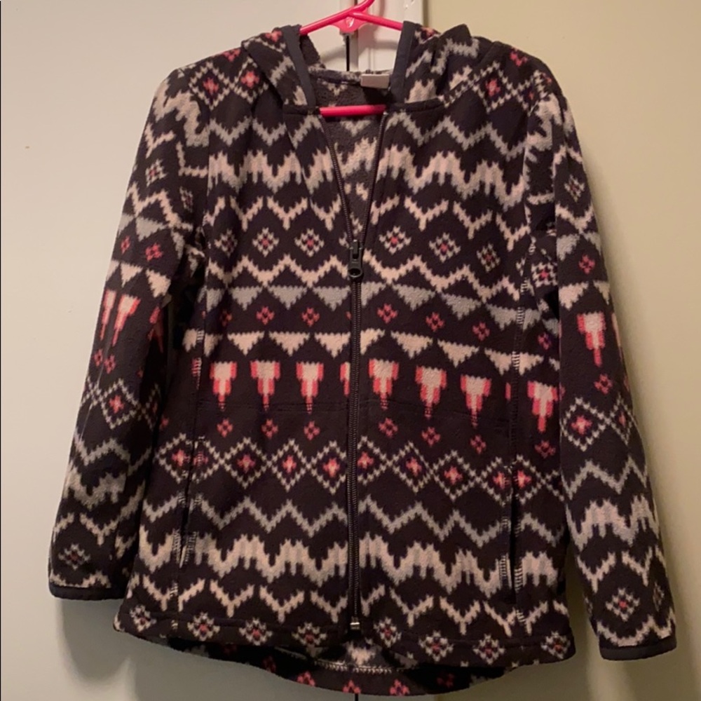 Old Navy Girls Fleece Jacket sz XS(5)